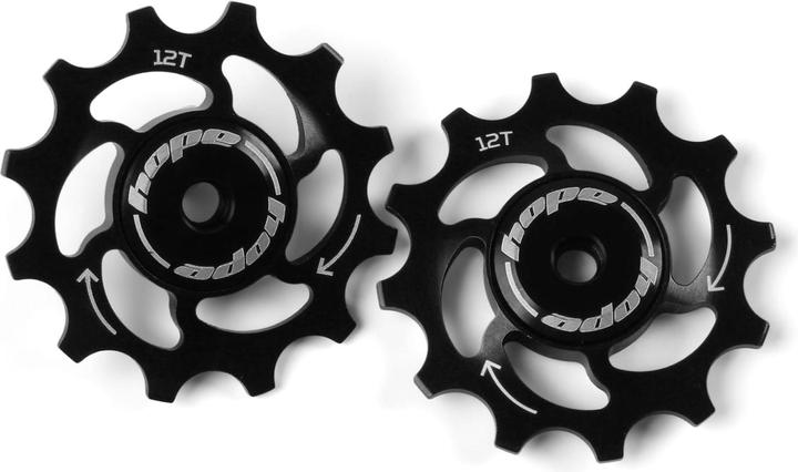 Image du produit Hope Rouleaux de dérailleur Jockey Wheels - 12Z - noir (11-vitesse)