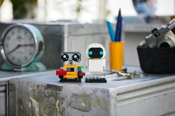 Image du produit LEGO 40619 EVE et WALL-E (40619, LEGO Brickheadz)
