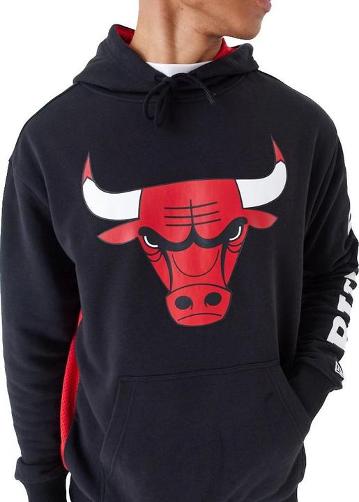Actual product image New Era Oversized Hoody MESH PANEL Chicago Bulls (S)