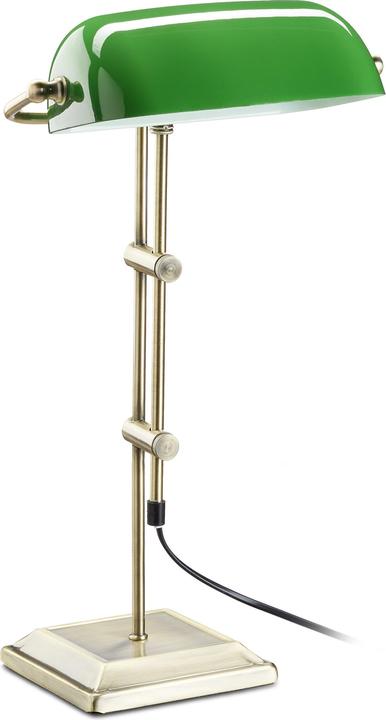 Image du produit Relaxdays Lampe de banquier (E27)