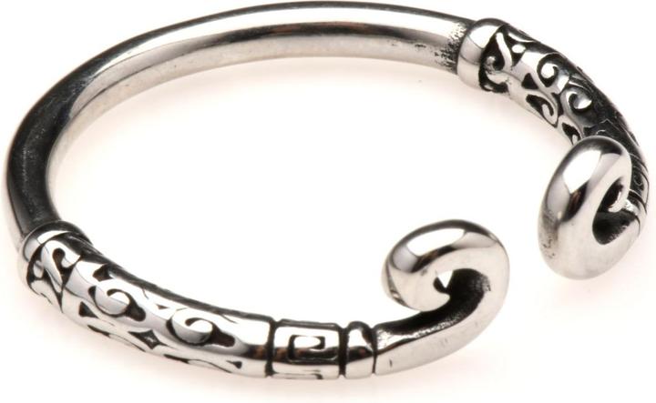 Actual product image Master Series XR Brands - Stainless Steel Glans Ring - Silver (2.40 cm)