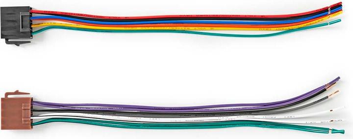 Actual product image Nedis ISO adapter cable | ISO compatibility: Standard | 0.15 m | Round | PVC | Box