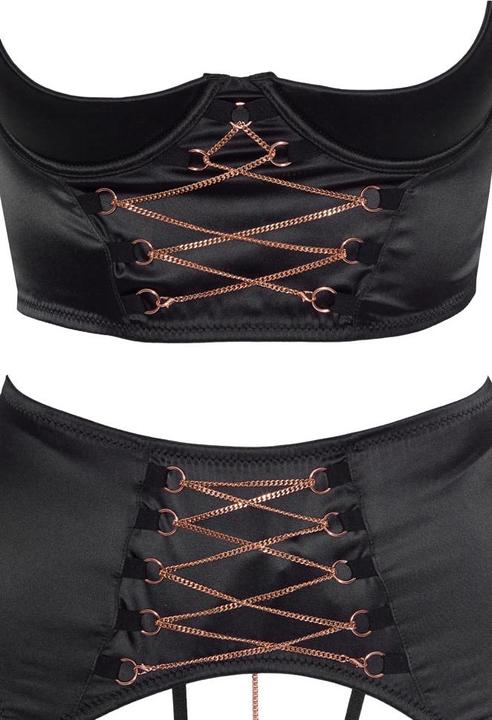 Actual product image Abierta Fina Shelf Bra Set 85C/XL (85 C)