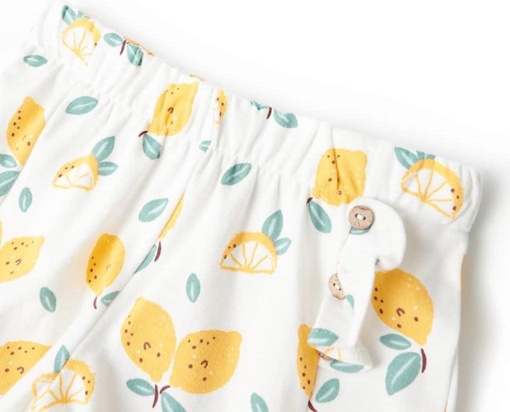 Image du produit VidaXL Short pour enfants Ecru 92,Matière : 100 % coton,Couleur (92)