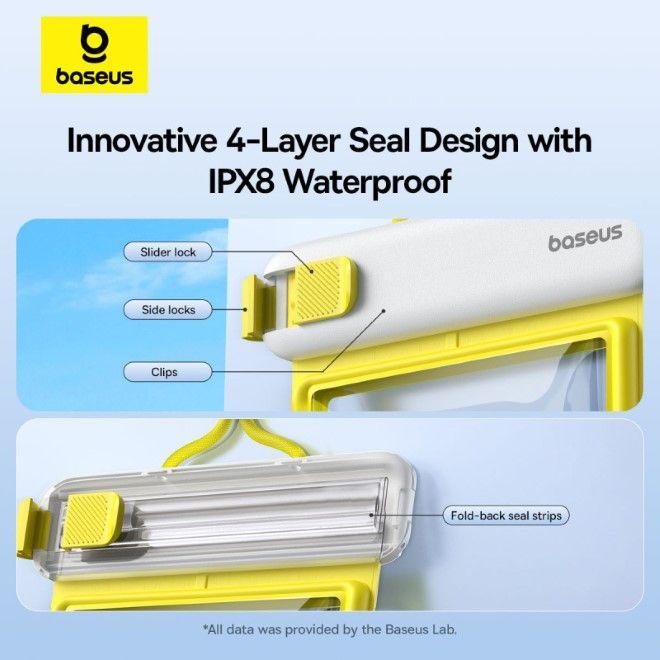 Image du produit Baseus DeepDive Series Housse de protection universelle étanche pour appareil mobile (Universel)