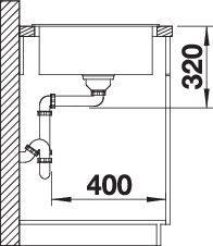 Produktbild Blanco Zia XL 6 S (Aufsatzspülbecken, 60 cm, 50 cm)