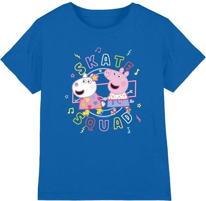 Actual product image Peppa Pig Childrens/Kids Skate Squad Suzy Sheep T-Shirt (128)