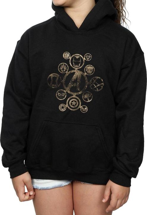 Image du produit - Sweat à capuche AVENGERS INFINITY WAR ICONS - Fille (152, 158)