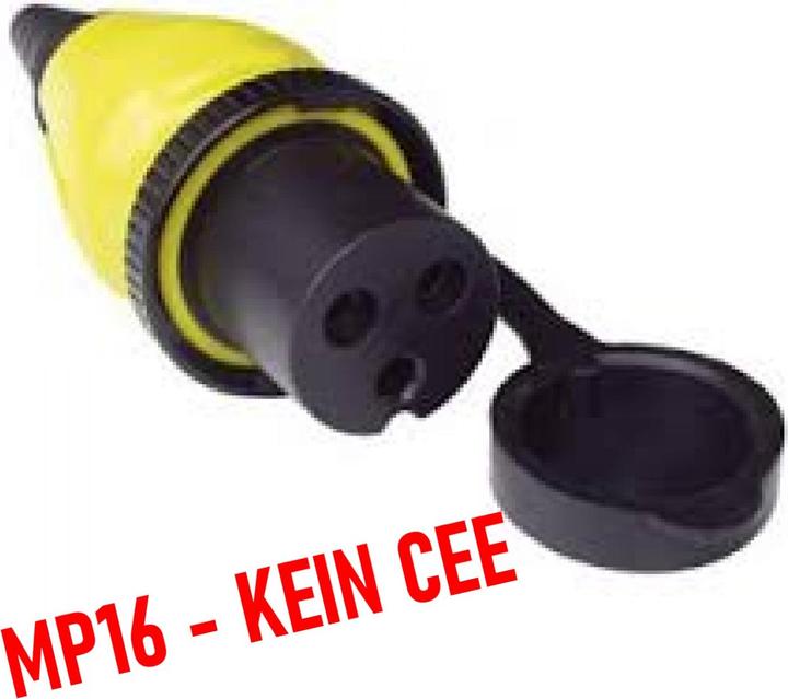 Actual product image Victron Energy Victron coupling socket 16A/230V (2p/3w) for built-in appliance plug