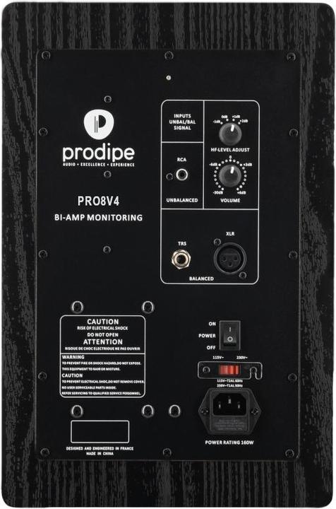 Produktbild Prodipe Studiomonitor Pro8 V4 BW (Aktiv, Paar)