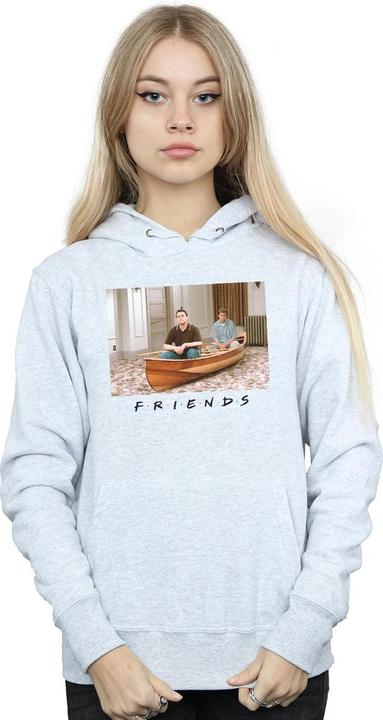 Actual product image Friends Womens/Ladies Joey And Chandler Boat Hoodie (S)
