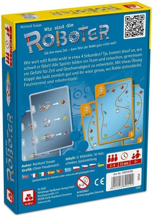 Actual product image NSV We are the robots (German)