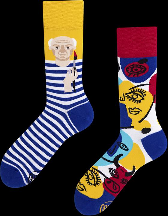 Actual product image Many Mornings Picassosocks (Single pack, 35 - 38)