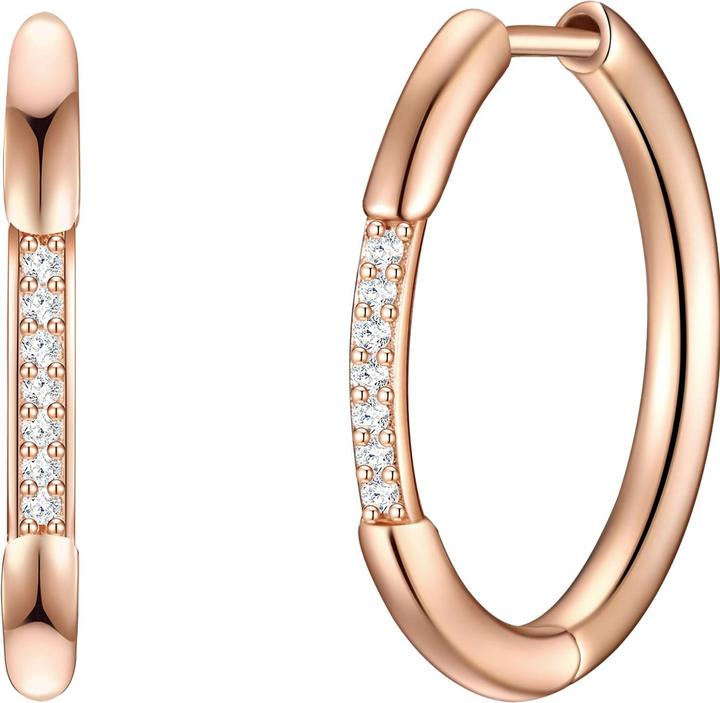 Glanzstücke München Damen Sterling Silber Zirkonia roségold - 15764 (925er Silber)