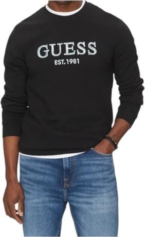 Immagine prodotto Guess Herren Beau Sweatshirt Schwarz (L)