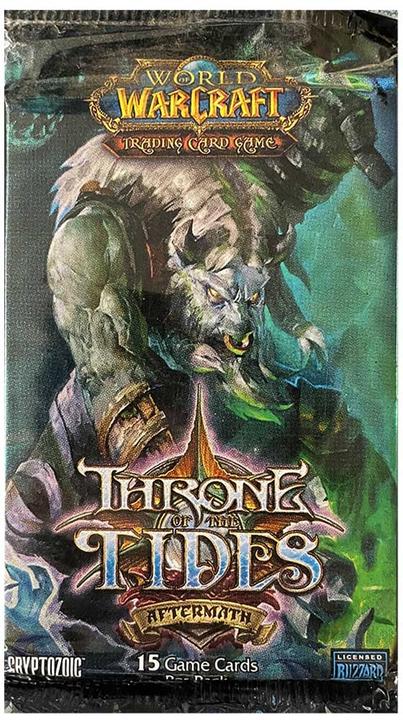 Image du produit World of Warcraft TCG Trône des marées Booster Pack (Anglais, Pack de boosters)
