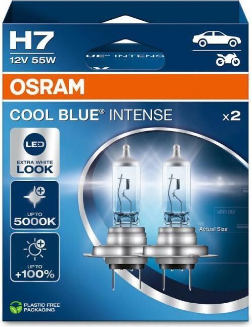 Immagine prodotto Osram Lampadina per fari H7 55W 12V 64210 CBN COOL BLUE (H7)
