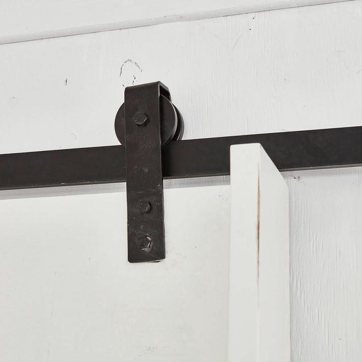 Image du produit Loberon Porte coulissante Besançon blanc/noir