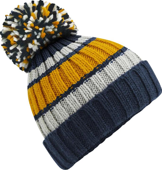 Immagine prodotto Beechfield Cappello Hygge a righe (Taglia unica)