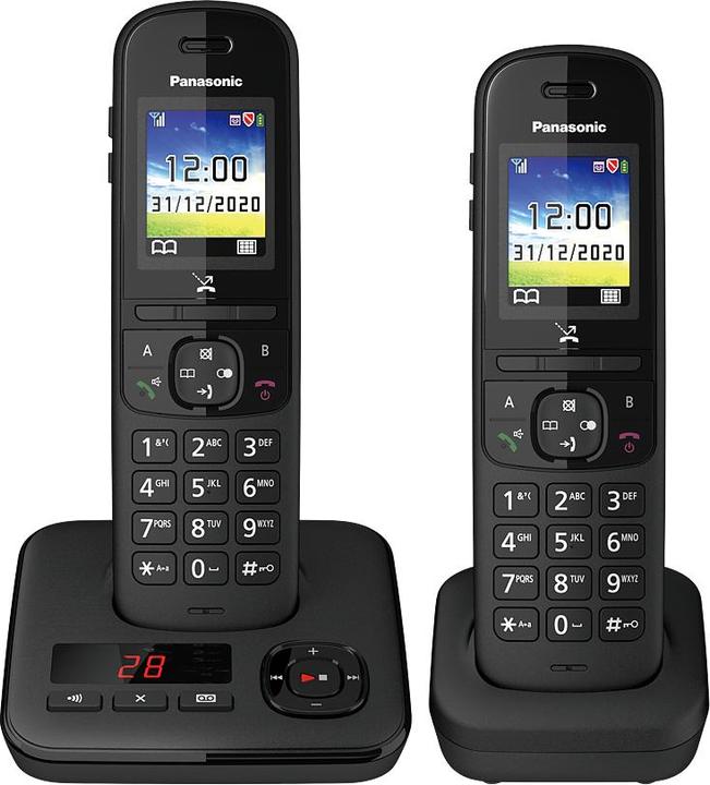 Image du produit Panasonic KX-TGH722 Duo Zwart
