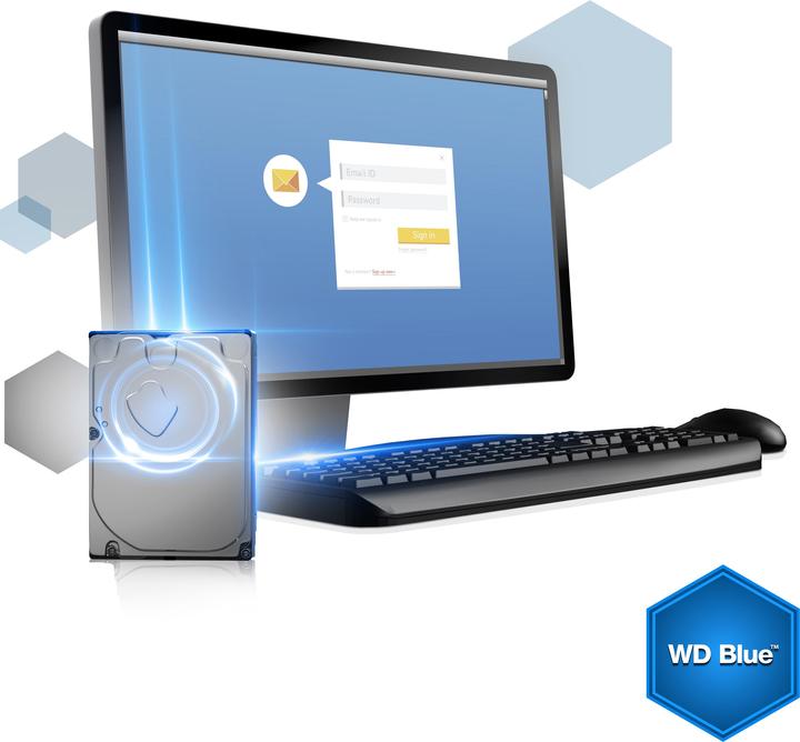 Produktbild WD Blue (0.50 TB, 3.5", CMR)