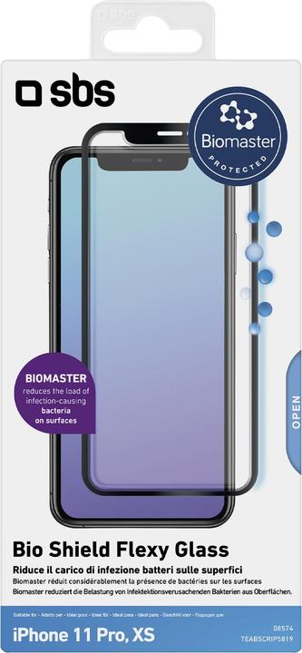 Image du produit SBS Film nanofibre antimicrobien Bio Shield pour iPhone 11 Pro/XS/X (Apple iPhone XS, Apple iPhone 11 Pro, Apple iPhone X)