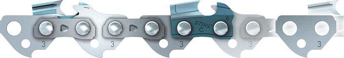 Produktbild Stihl 36160000044 Sägekette Picco Super (Vollmeissel) 3/8 1,3 44 (Kettensäge, Sägekette)