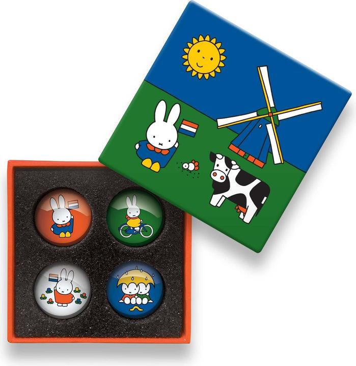Image du produit Magic Touch of the Dutch aimants verre miffy (x4) (4 x)