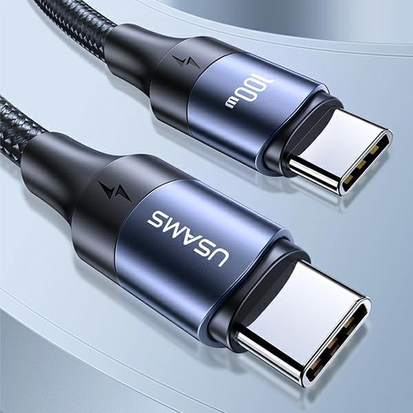Actual product image Usams USB C — USB C (3 m, USB 2.0)