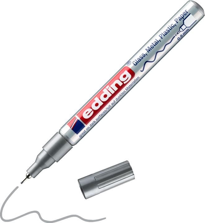 Image du produit Edding 780-CREA (Argent Métallisé, 0.80 mm, 1 x)