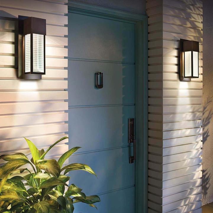 Actual product image Elstead Lighting Sorel LED outdoor wall light GU10 41cm Architectural bronze IP44 (620 lm, GU10)
