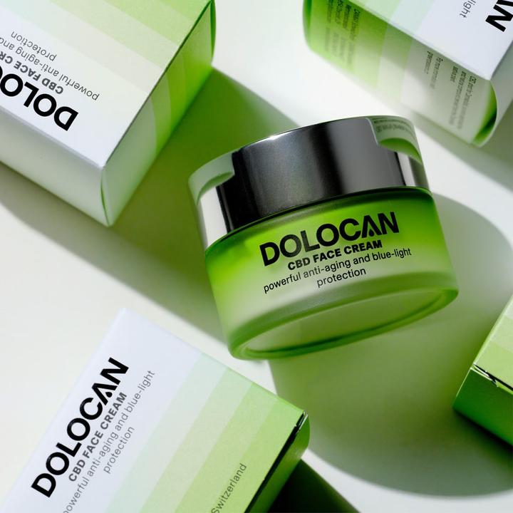 Actual product image Dolocan CBD Face Cream with UV Protection (50 ml, 24h cream)