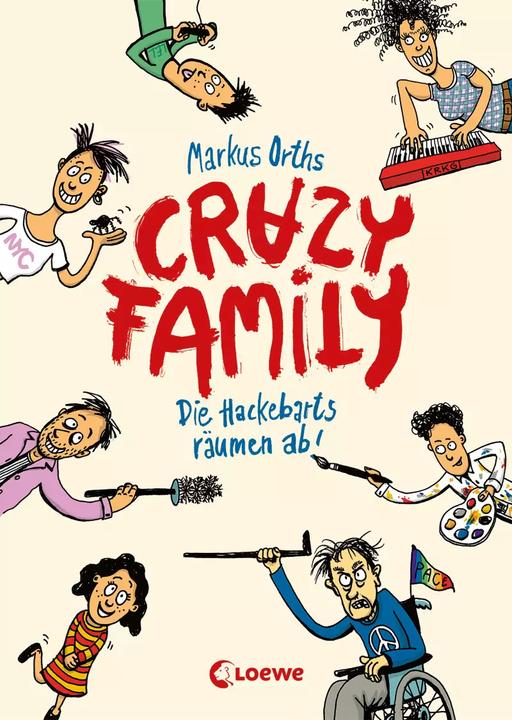 Produktbild Loewe Crazy Family (Deutsch, Markus Orths, Horst Klein, 2023)