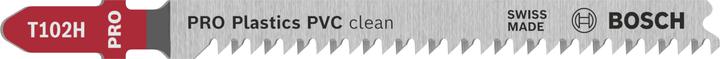 Nährwerte und Zutaten Bosch Professional Zubehör PRO Plastics PVC clean T102H Stichsägeblatt, 100 mm, 5-tlg.