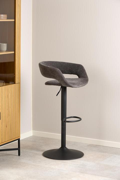 Actual product image AC Design Grace Barhocker Corsica-Stoff hellgrau 40, Basis
