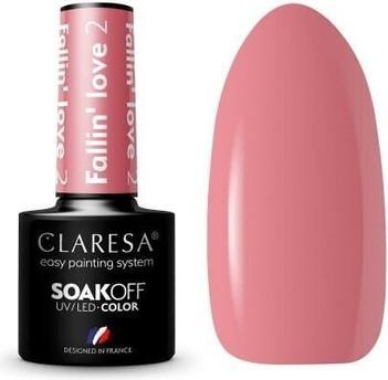 Image du produit Claresa Vernis à ongles UV Fallin Love 5ml - Lot de 2 (Beige)