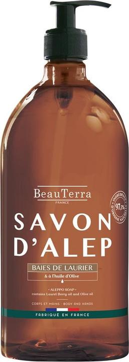 Immagine prodotto BeauTerra Sapone liquido Aleppo Fl 1000ml (Sapone liquido, 1000 ml)
