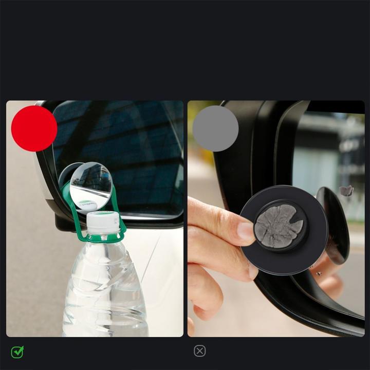 Actual product image Baseus blind spot mirror
