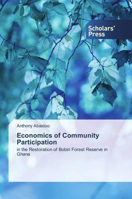 Immagine prodotto Economics of Community Participation (Tedesco, Anthony Abaidoo, 2018)