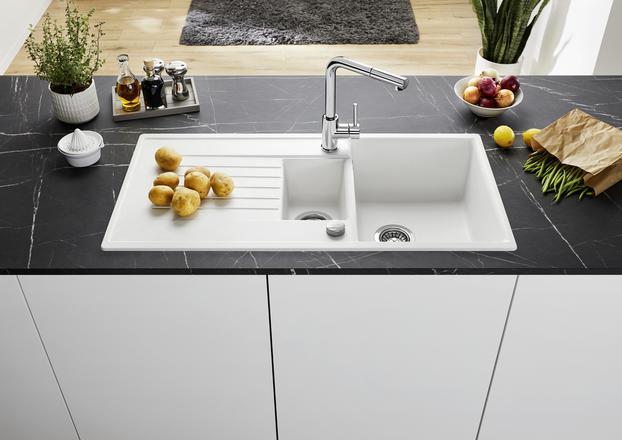 Actual product image Blanco Zia 6 S (Top-mounted sink, 50 cm, 100 cm)