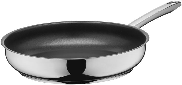 Produktbild WMF Antihaft Pfanne Bratpfanne 24cm Calabria Edelstahl beschichtet Induktion (28 cm, Bratpfanne, Edelstahl)
