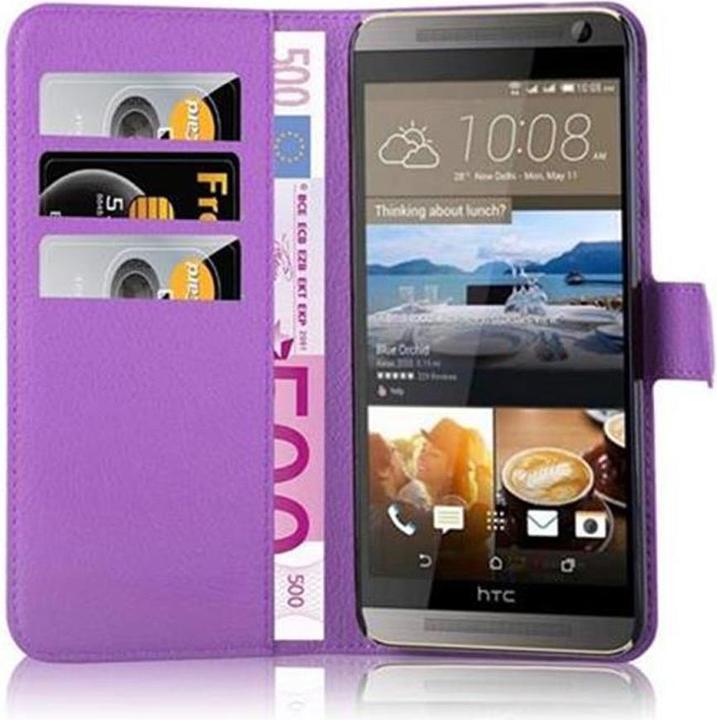 Actual product image Cadorabo Book with stand function cover (HTC One E9 Plus)