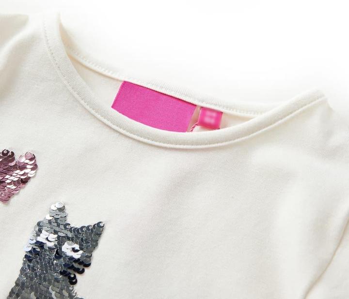 Immagine prodotto VidaXL Camicia da bambino a maniche lunghe ecrù 128,Materiale: 95 % cotone. 5 (128)