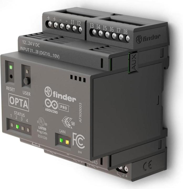 Immagine prodotto Arduino Opta Lite AFX00003 Modulo di comunicazione PLC 12 V/DC, 24 V/DC
