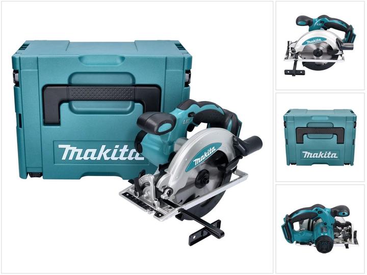 Productafbeelding Makita DSS 610 ZJ Accu handcirkelzaag 18 V 165 mm + Makpac - zonder batterij, zonder oplader
