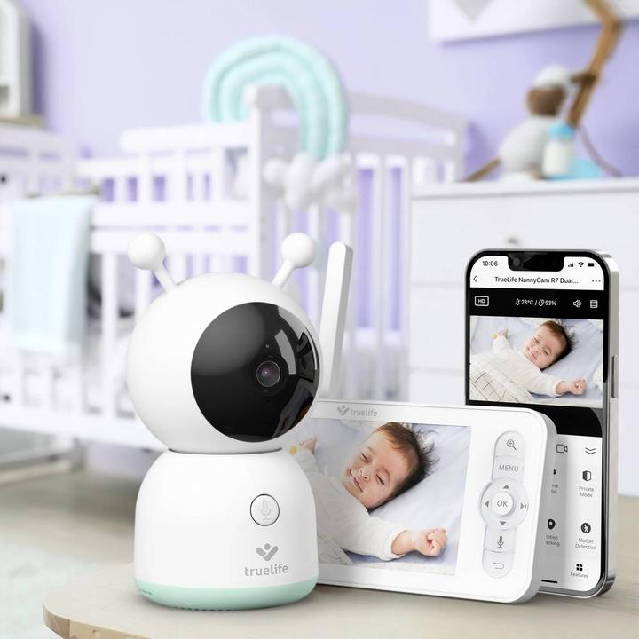 Image du produit Truelife NannyCam R7 Dual Smart (Vidéo et audio, 300 m)