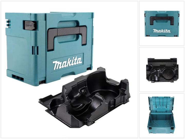 Actual product image Makita MAKPAC 3 system case + insert for DGA 504 / 505