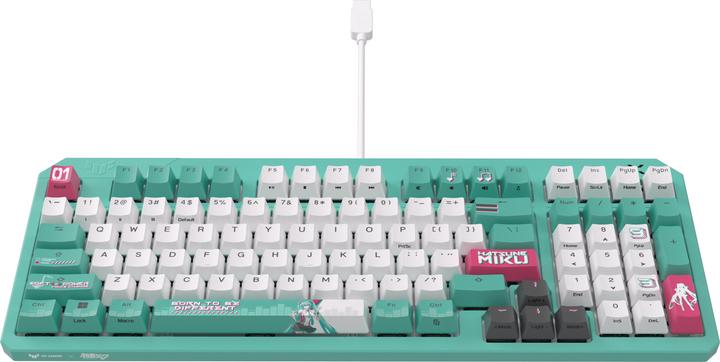Actual product image ASUS TUF Gaming K3 Gen II Hatsune Miku Edition (DE, Cable)