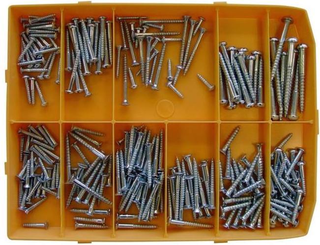 BestaPac Wood screws (140 Screws per piece)