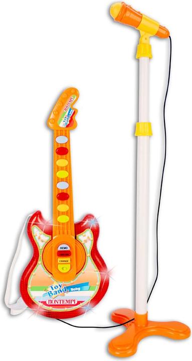 Produktbild No Name Bontempi Baby E-Gitarre mit Mikrofon 19113